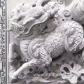 Customized stone carving unicorn